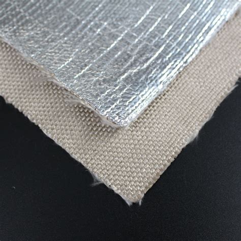 aluminum coated fiberglass fabric|aluminized fabric.